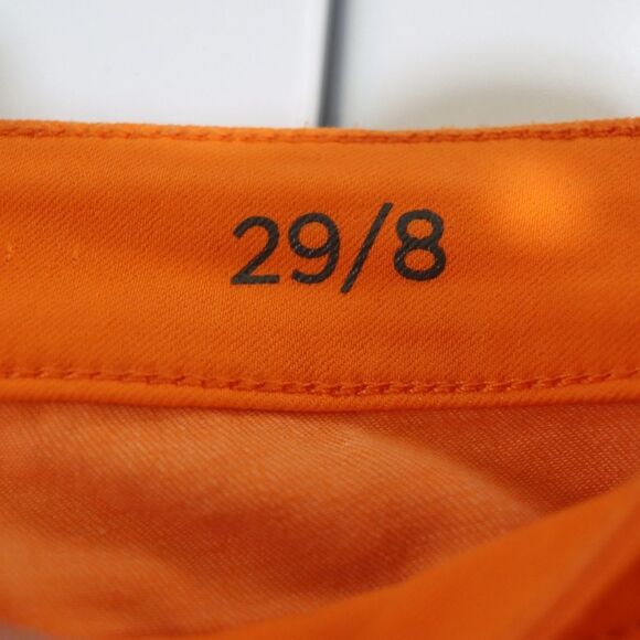 JCP Skinny Ankle Orange Y2K Jean's 29/8 - Picture 12 of 12